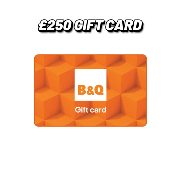 £250 B&Q Gift Card Click12Win