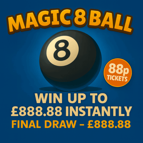 Magic 8 Ball - Win up to £888.88 Instantly!