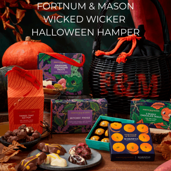 Fortnum & Mason Wicked Wicker Halloween Hamper