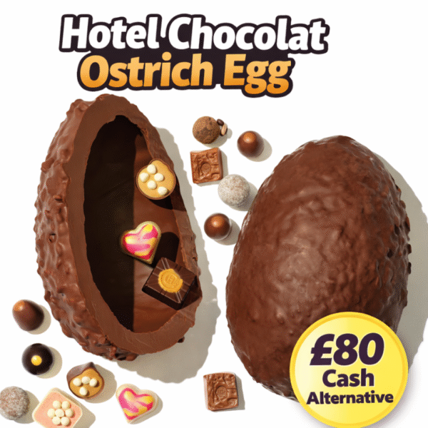 Hotel Chocolat Everything Chocolate Ostrich Easter Egg