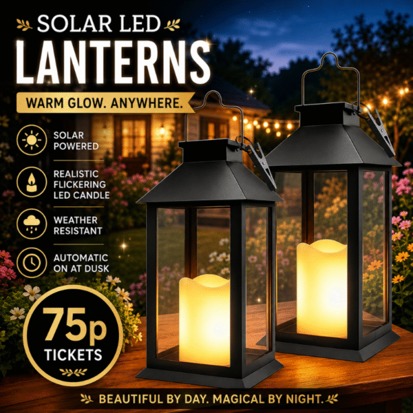 Solar Powered Garden Lanterns
