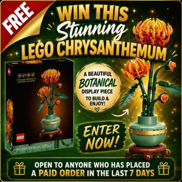 FREE LEGO Botanicals Crysanthemum