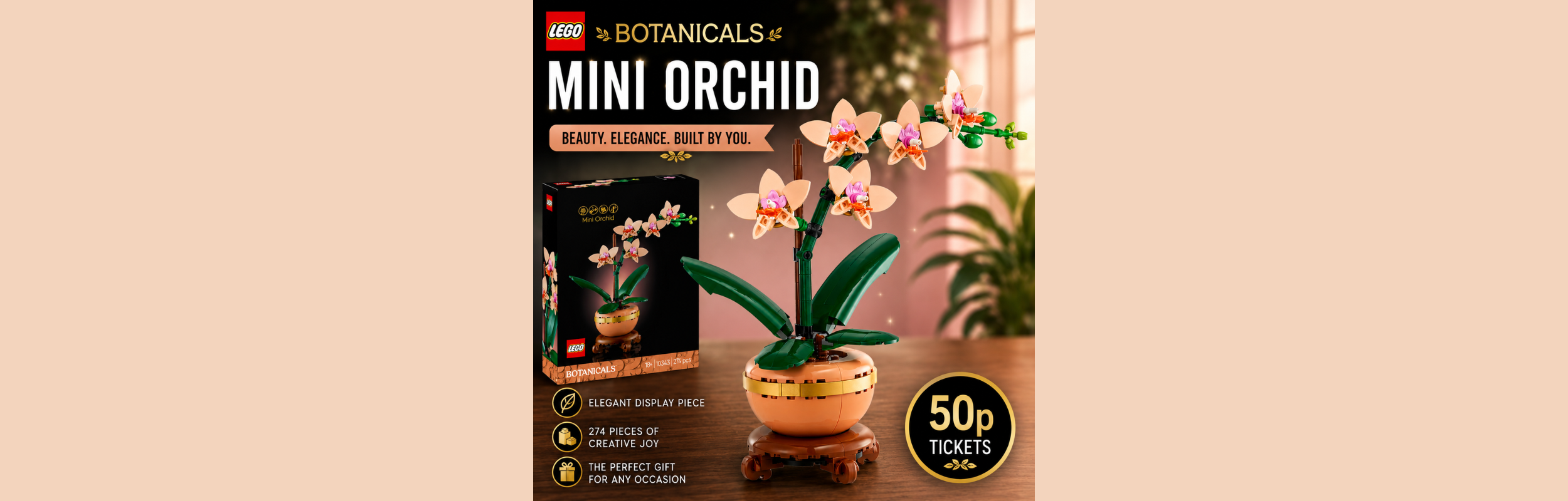LEGO Botanicals Mini Orchid #2