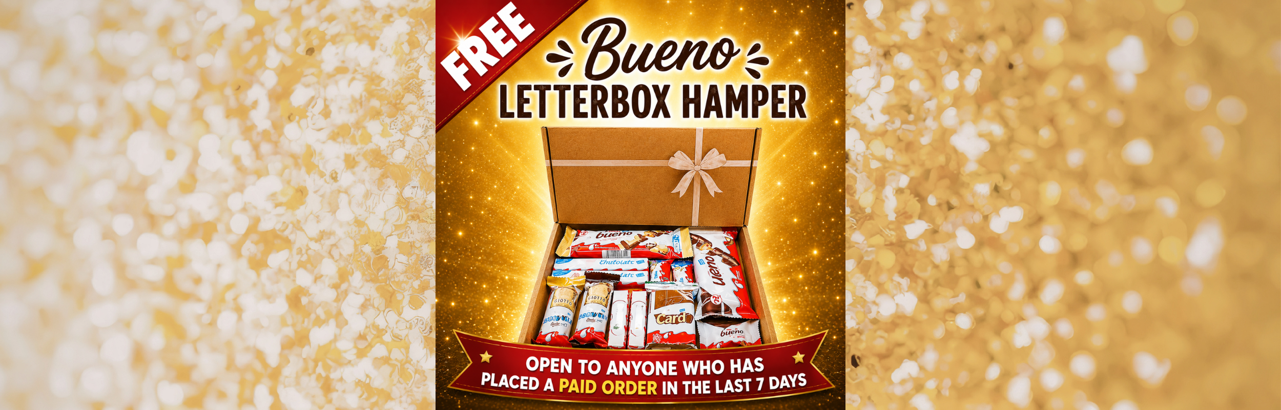 FREE Bueno Letterbox Hamper