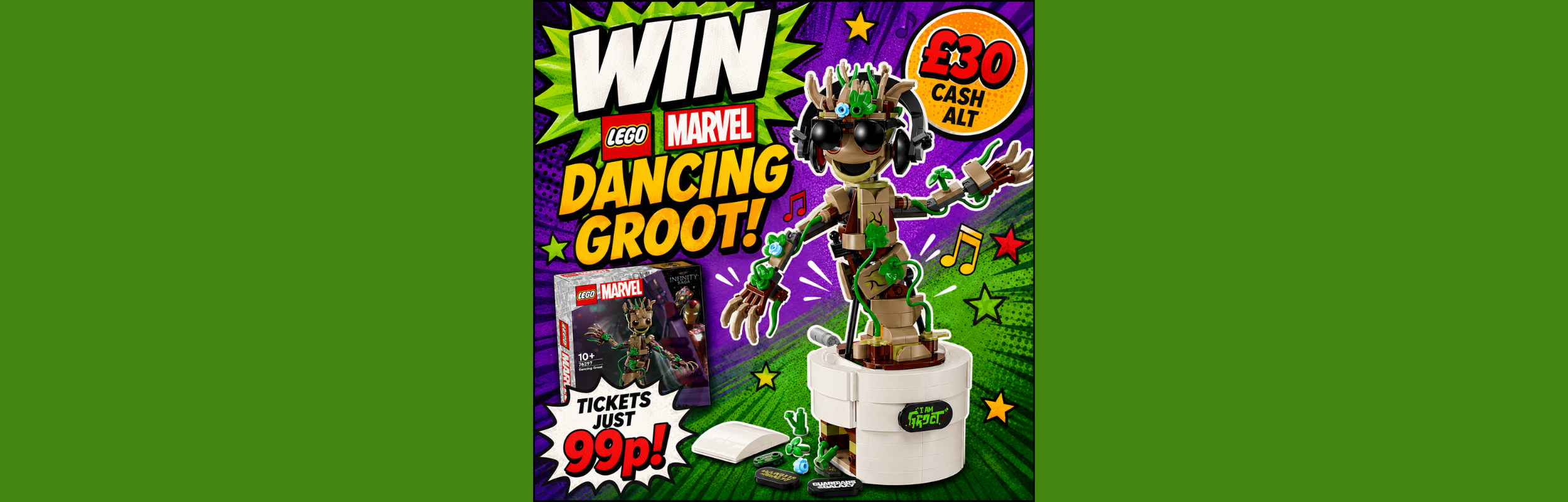 LEGO Marvel Dancing Groot