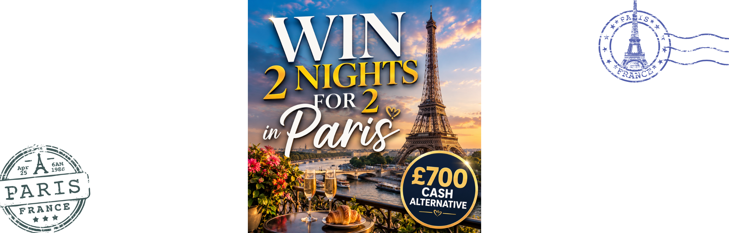 2 Nights In Paris for 2
