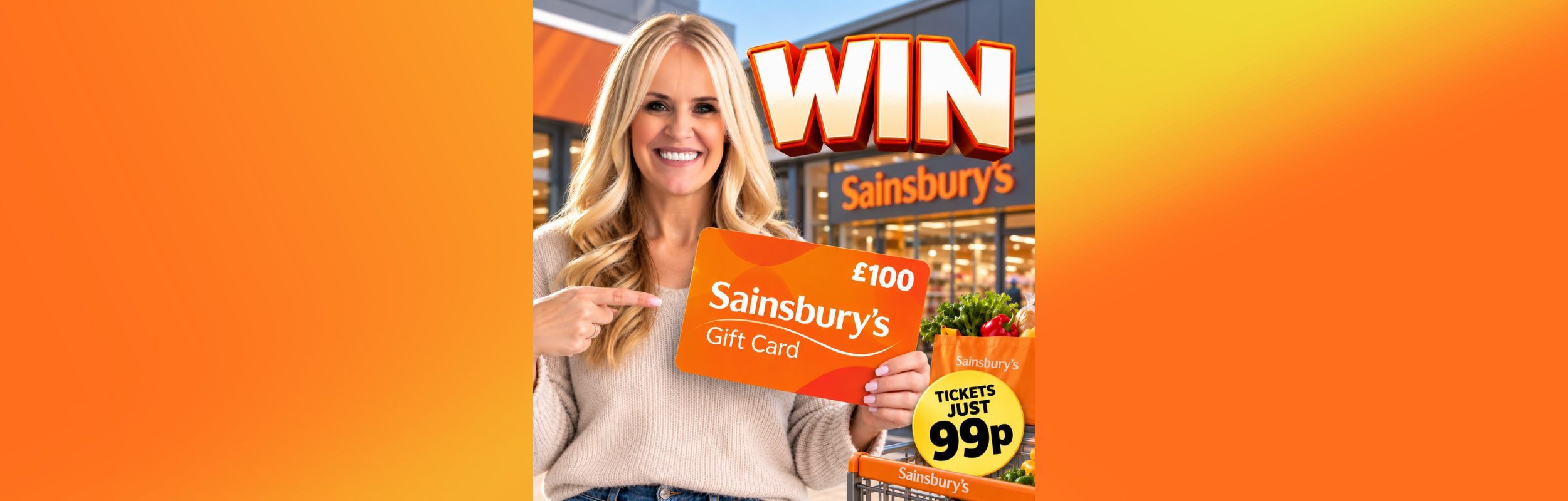 £100 Sainsbury’s Gift Card