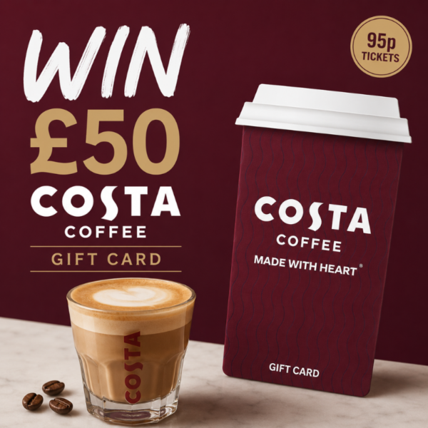 £50 Costa Coffee Gift Card