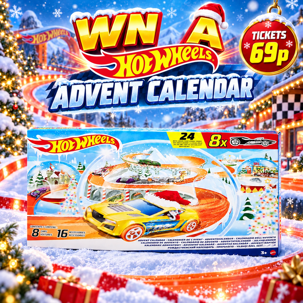 Hot Wheels Advent Calendar