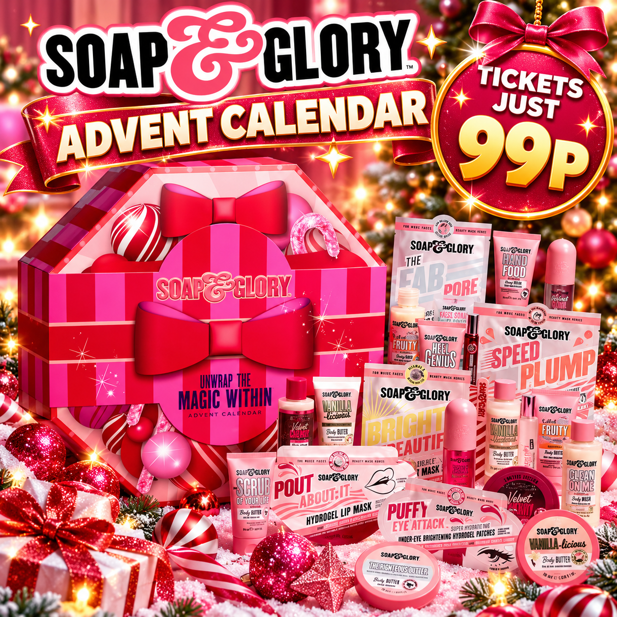 Soap & Glory Unwrap The Magic Advent Calendar