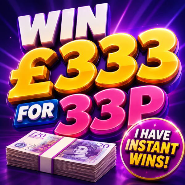 £333 + Instant Wins