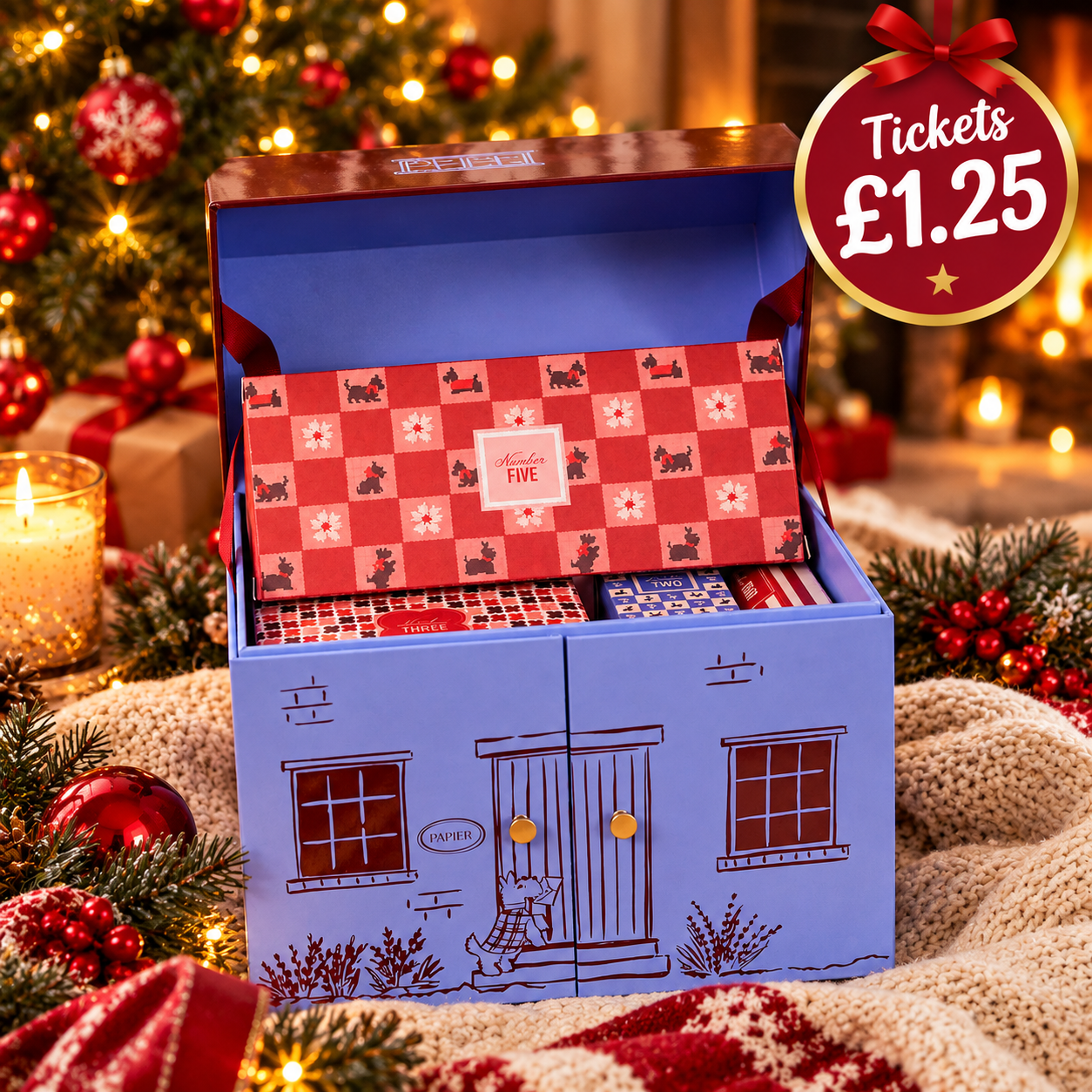 Papier 12 Day Stationery Advent Calendar