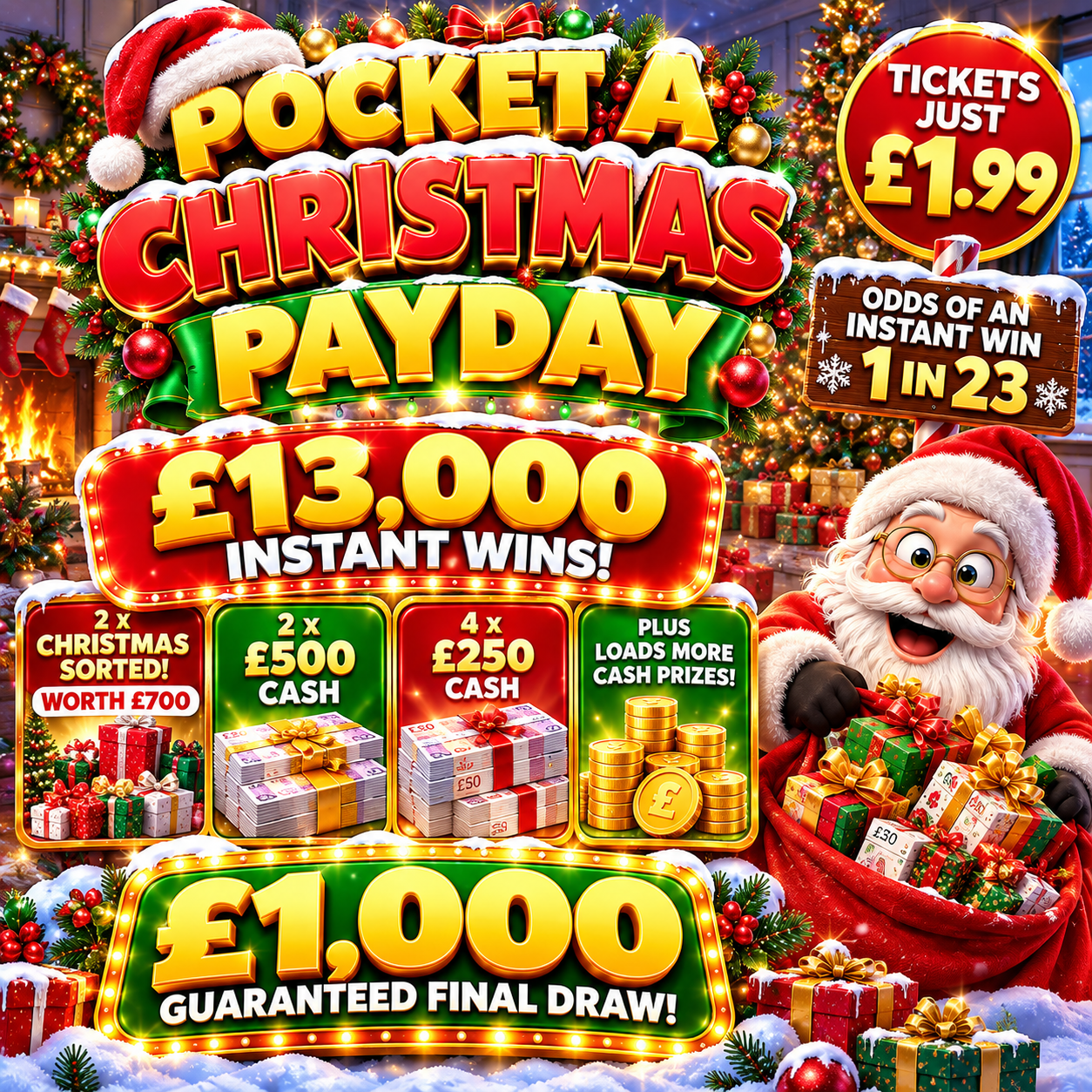 Pocket a Christmas Payday